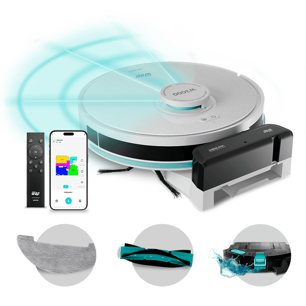 WAP Robot W1000 Gyro melhor robô aspirador
